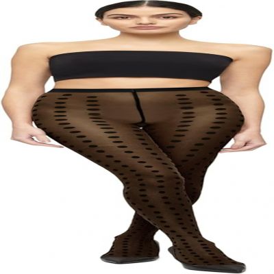 Bonny Dots Tights for Women Pantyhose Hosiery Stocking Sheer-Opaque Delight with